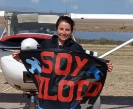 Susana, una sanjuanina con agallas: es chofer de colectivo, maneja los fuera de ruta y ahora se recibió de piloto de avión